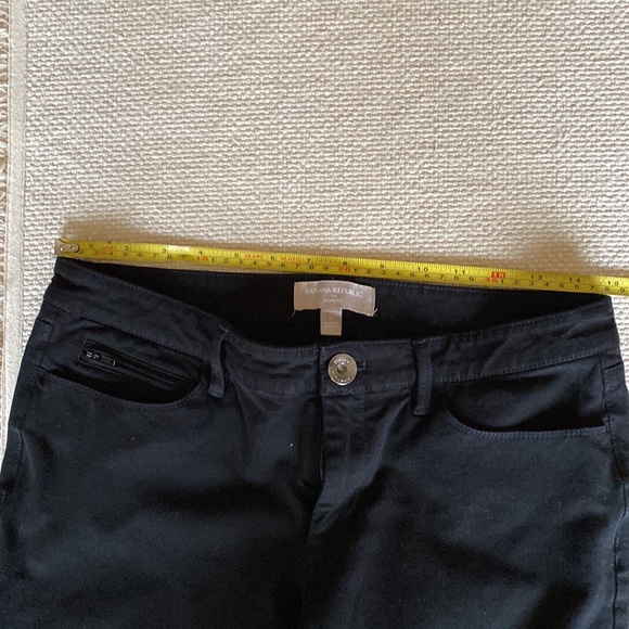 Banana Republic black Sloan fit cropped pants - Picture 7 of 7